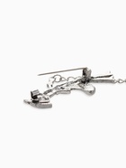 Брошь «Дама» с собачкой, цвет чернёное серебро (комплект 2 шт) - фото 60791465