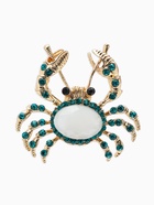 Брошь «Крабик», морская в золоте - Фото 1