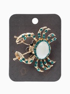 Брошь «Крабик», морская в золоте - Фото 4