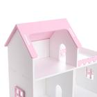 Кукольный дом «Мини» (бело-розовый) - Фото 3