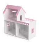 Кукольный дом «Мини» (бело-розовый) - Фото 4