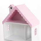Кукольный домик «Луиза», (бело-розовый) - Фото 5