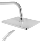 Душевая система ZEIN Z1001, тропическая и ручная лейка, шланги, стойка, мыльница, хром - Фото 10