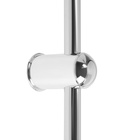 Душевая система ZEIN Z1001, тропическая и ручная лейка, шланги, стойка, мыльница, хром - Фото 12