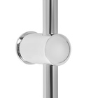 Душевая система ZEIN Z1004, тропическая и ручная лейка, шланги, стойка, мыльница, хром - Фото 11