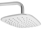 Душевая система ZEIN Z1005, тропическая и ручная лейка 3 режима, шланги, стойка, мыльница, хром - Фото 16