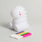 Раскрась светильник «Динозаврик», с фломастерами, набор для творчества - Фото 3