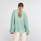 Рубашка женская MINAKU: Green trend цвет зелёный, р-р 42 - Фото 4