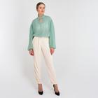 Рубашка женская MINAKU: Green trend цвет зелёный, р-р 42 - Фото 8