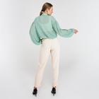 Брюки женские MINAKU: Green trend цвет молочный, р-р 46 - Фото 3