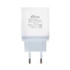 Сетевое зарядное устройство Ritmix RM-3032QC, 2 USB, 3 А, белое 6869445 - фото 16552158