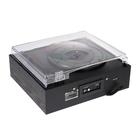 Проигрыватель виниловых дисков Ritmix LP-200B, 10 Вт, 3 скорости, BT, AUX, FM, RCA, черный - фото 9571793