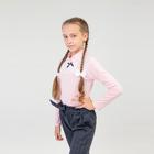 Школьные брюки для девочки, цвет серый, рост 152 см - Фото 4