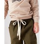 Брюки-джоггеры для мальчика, цвет хаки, рост 128 см - Фото 5