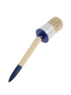 УЦЕНКА Кисть круглая ТУНДРА, натуральная щетина, деревянная рукоятка, № 14, 50 мм - Фото 3