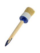 УЦЕНКА Кисть круглая ТУНДРА, натуральная щетина, деревянная рукоятка, № 14, 50 мм - Фото 8