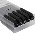 Набор ручек капиллярных ЗХК «Сонет», разные типы, 5 штук (0.1/.03./0.5/0.8/кисть), чёрный - Фото 4