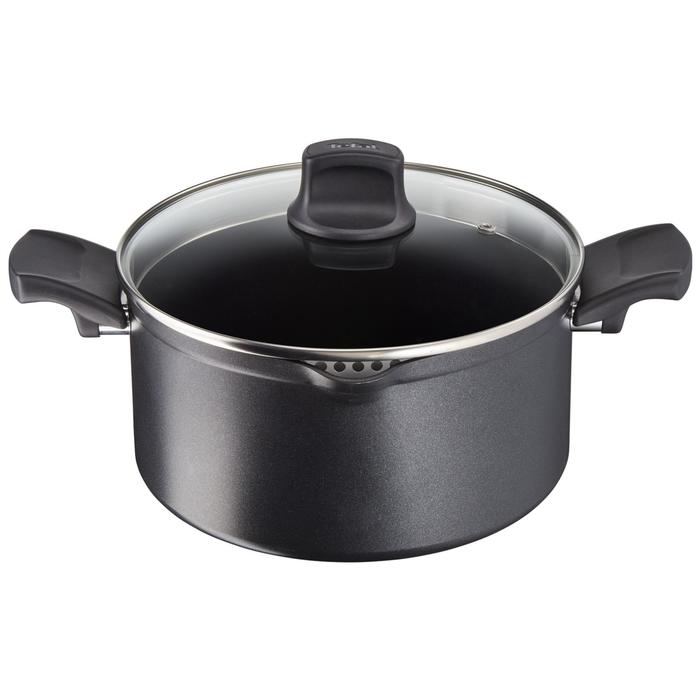 Кастрюля с крышкой Tefal, d= 24см, 4.8 л - Фото 1