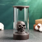 Подставка для благовоний TAKE IT EASY «Череп», набор благовоний конусы, стелющийся дым, 8×16.5 см - Фото 2