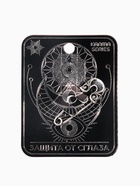Булавка-оберег KARMA SERIES «Защита от сглаза», 4 см, цвет чернёное серебро - Фото 2