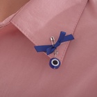 Булавка-оберег «Для ребёнка», 3 см, синяя в серебре - Фото 6