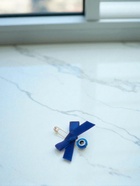 Булавка-оберег «Для ребёнка», 3 см, синяя в серебре 5443946