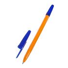 Набор ручек шариковых 4 цвета, стержень 0,7 мм, синий, красный, черный, зеленый, корпус оранжевый - фото 8501178