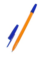 Набор шариковых ручек Calligrata, 4 цвета, узел 0.7 мм, оранжевый корпус - Фото 5