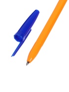 Набор шариковых ручек Calligrata, 4 цвета, узел 0.7 мм, оранжевый корпус - Фото 6