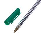 Набор ручек шариковых 4 цвета, стержень 1.0 мм синий, красный, чёрный, зелёный, корпус прозрачный - Фото 4