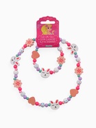 Набор детских украшений Выбражулька «Зайчик», 2 предмета: бусы, браслет d=6 см разноцветный - Фото 7