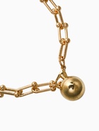 Браслет металл «Цепь» шар, цвет золото, L=22 см - Фото 3