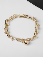 Браслет металл «Цепь» шар, цвет золото, L=22 см 5541161