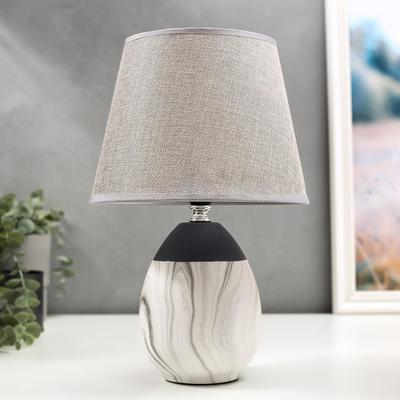 Лампа настольная 16305/1GR E14 40 Вт серый 20×20×31 см