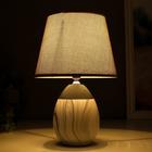 Лампа настольная 16305/1GR E14 40 Вт серый 20×20×31 см - Фото 3