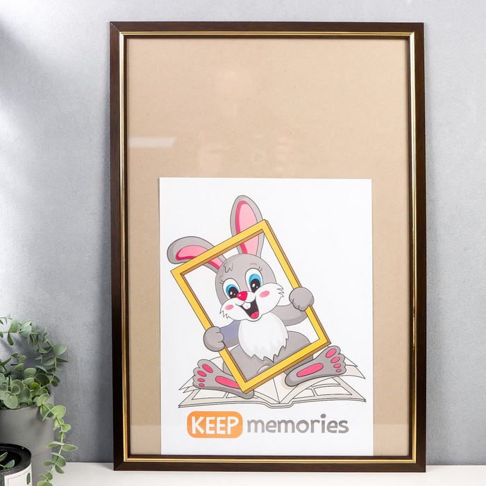 Фоторамка для фото 40×60 см Keep memories Paloma, пластик под бронзу - Фото 1