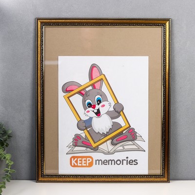 Фоторамка пластик 40х50 см 796 золото