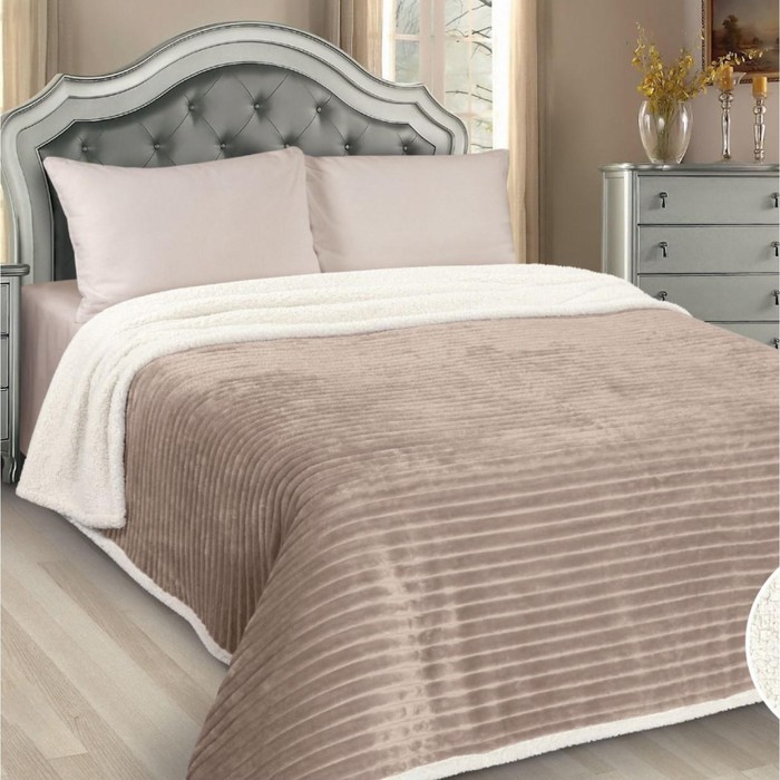 Плед Лондон 230х250см, 400 г/м 100% полиэстер - Фото 1