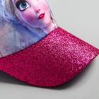 Кепка детская для девочки, размер 52-56, Холодное сердце - Фото 4