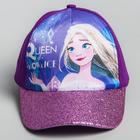 Кепка детская, размер 52-56 «Queen of snow & ice, Холодное сердце» - фото 35239259