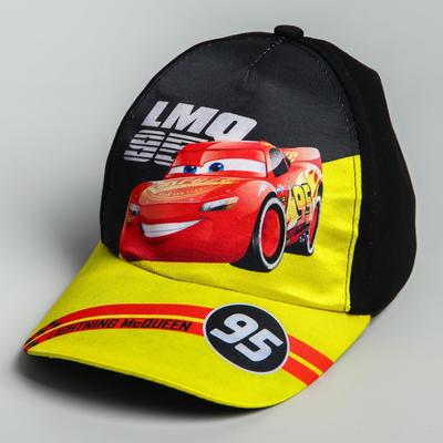 Кепка детская для мальчика, размер 52-54, «Тачки»