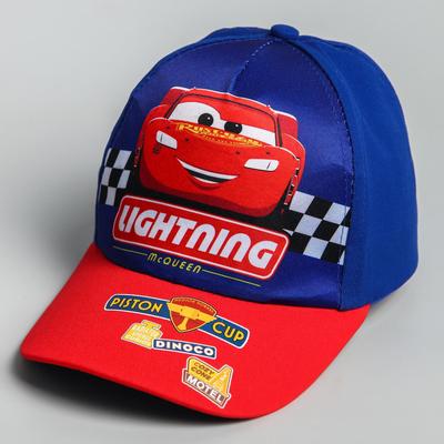 Кепка детская для мальчика, размер 52-54, «Тачки»