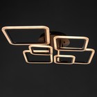 Люстра с ПДУ 59110/6BK LED 170 Вт 3000-6000К диммер черный 106×74.5×13.5 см - Фото 3