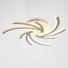 Люстра с ПДУ 59114/3 LED 72 Вт 3000-6000К диммер белый 50×50×6 см BayerLux - Фото 1