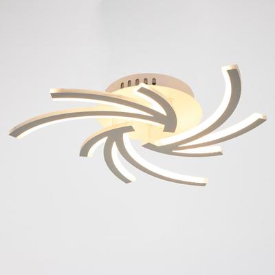 Люстра с ПДУ 59114/3 LED 72 Вт 3000-6000К диммер белый 50×50×6 см BayerLux