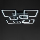 Люстра с ПДУ 59112/8BK LED 240Вт 3000-6000К диммер черный 55х55х10 см - фото 21249015