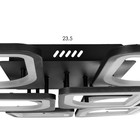 Люстра с ПДУ 59112/8BK LED 240Вт 3000-6000К диммер черный 55х55х10 см - фото 21249021