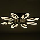 Люстра с ПДУ 59114/8BK LED 160Вт 3000-6000К диммер черный 70х70х7 см BayerLux - фото 21249027