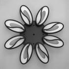 Люстра с ПДУ 59114/8BK LED 160Вт 3000-6000К диммер черный 70х70х7 см BayerLux - фото 21249029