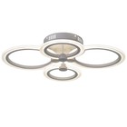 Люстра с ПДУ 59119/4WT LED 80 Вт 3000-6000К диммер белый 60×40×10 см BayerLux - фото 3753393